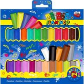plastelina 24 kolory flamingo