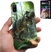 ETUI DO HUAWEI Y6 2019 - DINO DINOZAUR TYRANOZAUR CASE + SZKŁO