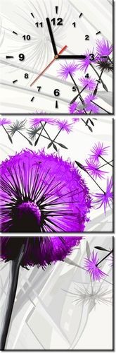 30 90CM OBRAZ 3 ELEM DMUCHAWCE FIOLECIE ŚCIENNY PŁOTNO DRUK na Arena.pl