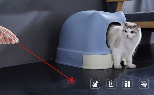 Wskaźnik laserowy dla kota USB 3w1 latarka UV na Arena.pl