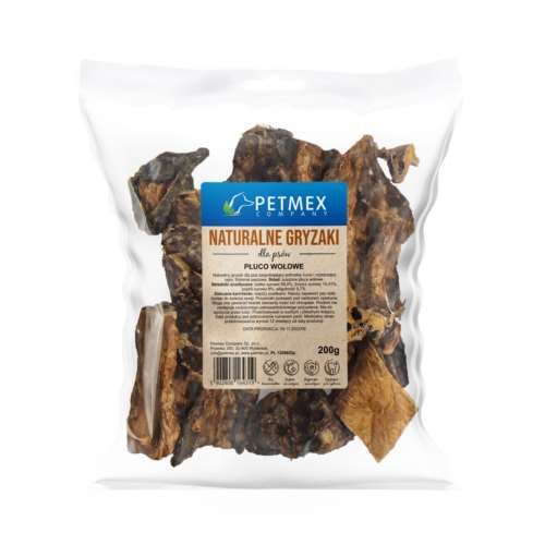 PETMEX - Płuco wołowe 200 g na Arena.pl