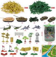KLOCKI WOJSKO 150x FIGUREK AKCESORIÓW ARMIA WOJSKOWA PREZENT DLA DZIECI