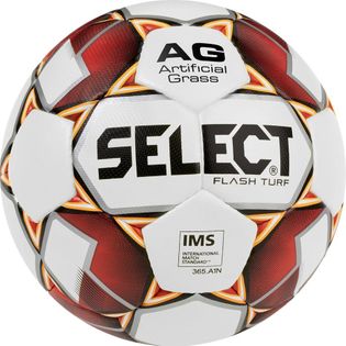 Piłka Nożna Select Flash Turf 5 2019 IMS biało czerwono pomarańczowa 14990 4