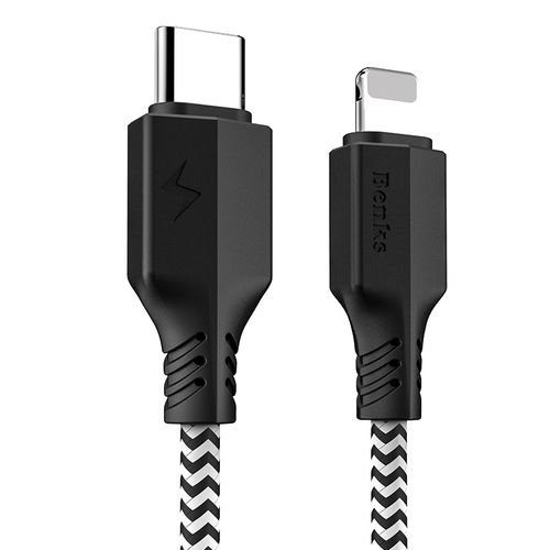 KABEL BENKS USB-C - APPLE LIGHTNING IPHONE 5S/6S/7 na Arena.pl