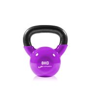 Hantla winylowa żeliwna Kettlebell UpForm 8 kg