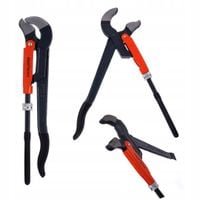 Klucz szwedzki nastawny do rur 1'' kraft&dele 25.4 cm KD10821