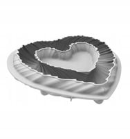 Silikomart forma silikonowa w kształcie serca Heartbeat 3D 22x25 cm