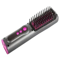 Prostownica szczotka do włosów 2w1 elektryczna bezprzewodowa 5V/USB