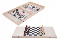 2w1 GRA ZRĘCZNOŚCIOWA HOKEJ SLINGSHOT + SZACHY XXL