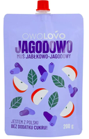 OWOLOVO MUS JABŁKOWO-JAGODOWY 200G