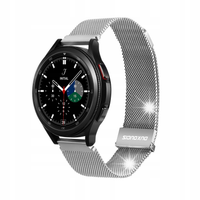 PASEK DO SMARTWATCHA 20 MM STAL NIERDZEWNA MILANESE DUX DUCIS SREBRNY