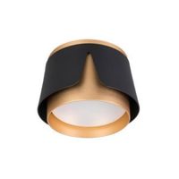 OPRAWA NATYNKOWA SUFITOWA GX53 CZARNO ZŁOTA LED