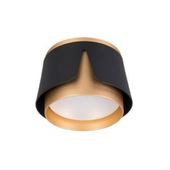OPRAWA NATYNKOWA SUFITOWA GX53 CZARNO ZŁOTA LED