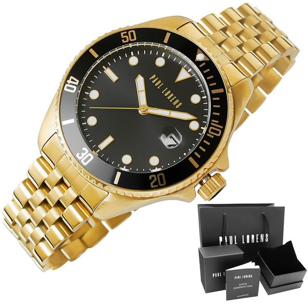 zegarek męski paul lorens pl13030b-1d1 zdjęcie 2