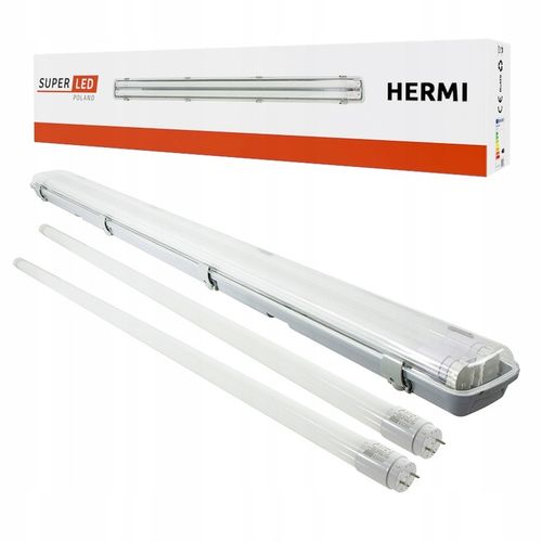 Oprawa Hermetyczna lampa 120cm + 2x świetlówki LED Wodoszczelna Do na Arena.pl