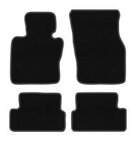 Dywaniki welurowe BASIC czarne Mini Cooper F57 Cabrio 2014-