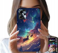 ETUI DO MOTOROLA G13 / G23 - RENIFEREK SŁODKI RENIFER ŚWIĄTECZNY WZÓR