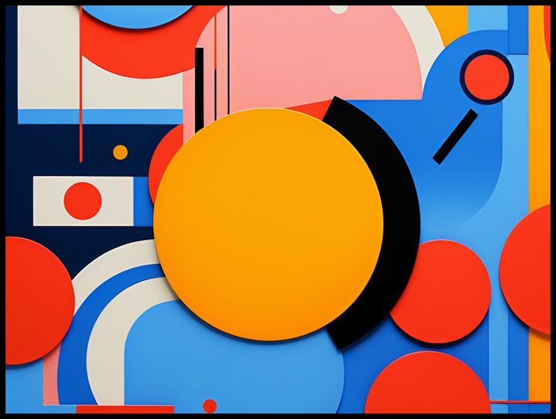 Plakat 100x75cm Kalejdoskop Emocji zdjęcie 2