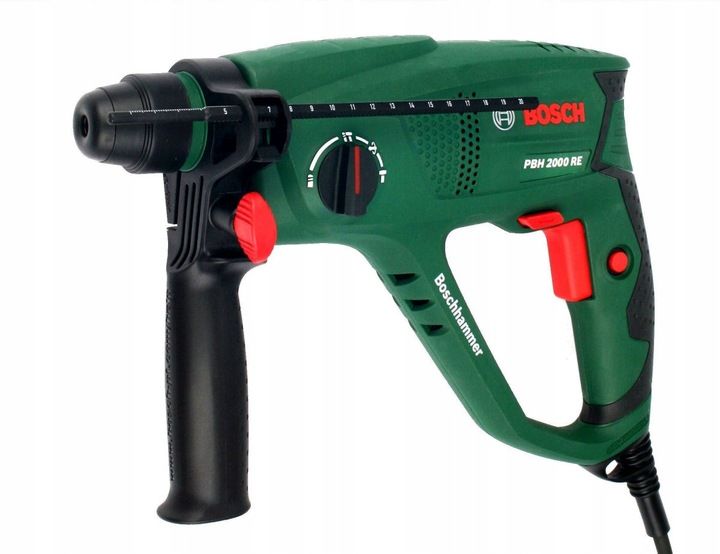 MŁOTOWIERTARKA SDS-PLUS 550W PBH 2000 RE BOSCH zdjęcie 8