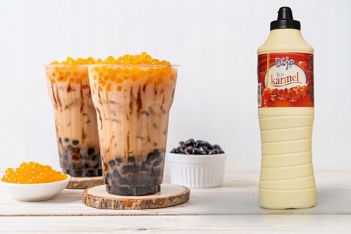 Sos Polewa do Lodów DIJO Topping 2 X 1kg Karmelowy zdjęcie 4