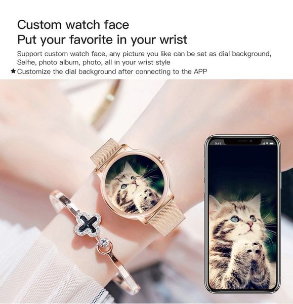 SMARTWATCH DAMSKI Rubicon RNBE66 - WŁASNE TARCZE (sr014d) zdjęcie 9