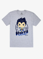 funko pop! tees dragon ball z prince vegeta t-shirt m