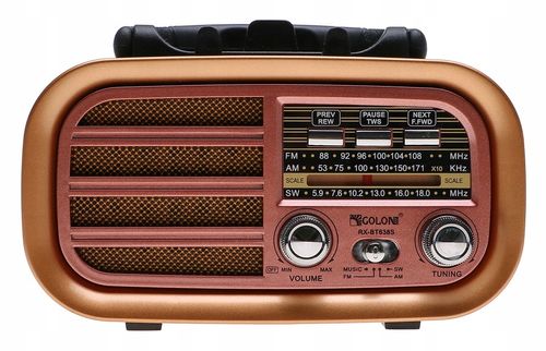 Radio PRZENOŚNE Retro SOLAR Bluetooth MP3 USB na Arena.pl