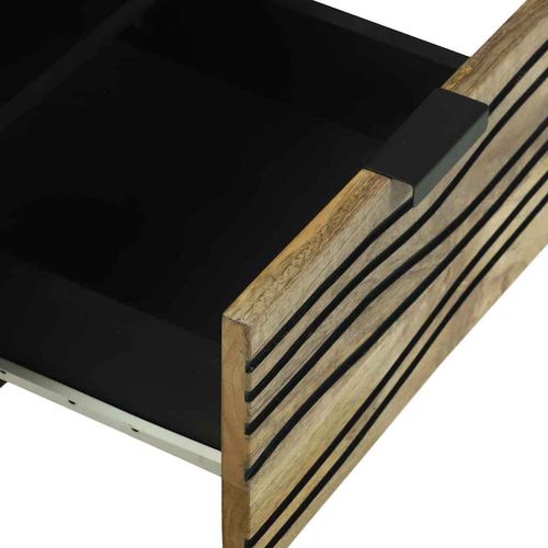 Szafka pod telewizor Brązowy 70 x 33 x 46 cm lite drewno mango na Arena.pl