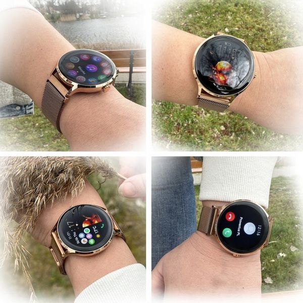 SMARTWATCH DAMSKI Z FUNKCJA ROZMOWY SPORT PULS POMIARY MENU PL SMART WATCH zdjęcie 9