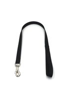 A-473 pejcz, krótka smycz dla psa taśma 25mm/80cm Kolor - Czarny