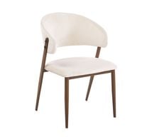 Krzesło tapicerowane Riviera 06 beżowe – elegancja i lekkość formy