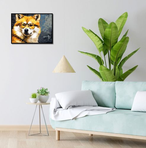 Plakat 55x40cm Intelektualny Psiak na Arena.pl