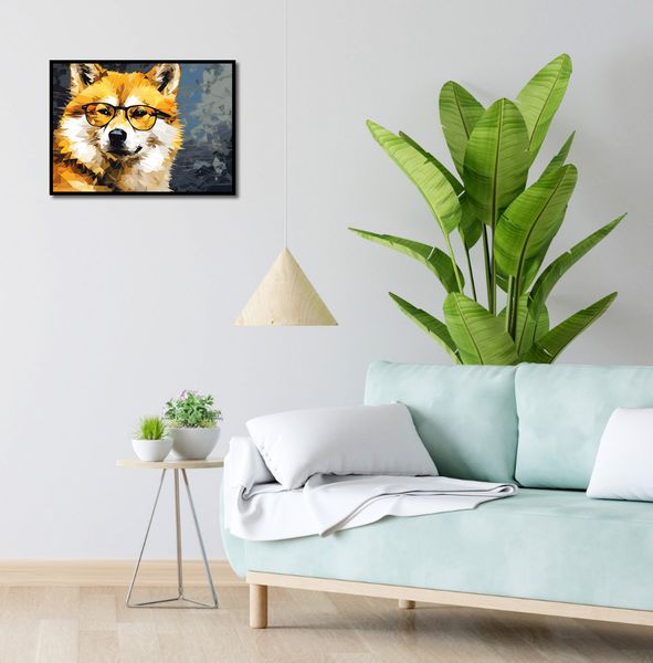 Plakat 55x40cm Intelektualny Psiak zdjęcie 4