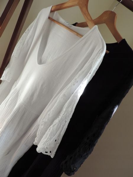 Muślinowa wiosenna SUKIENKA DAMSKA plus size oversize zdjęcie 6