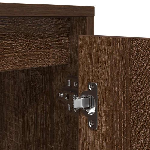 Szafka RTV z oświetleniem LED Brązowy Dąb 100x41x50 cm na Arena.pl