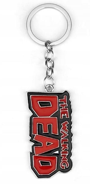 Brelok NAPIS THE WALKING DEAD Zombie GRA Serial zdjęcie 1