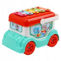 zabawka edukacyjna autobus cymbałki dla dzieci technok  9857