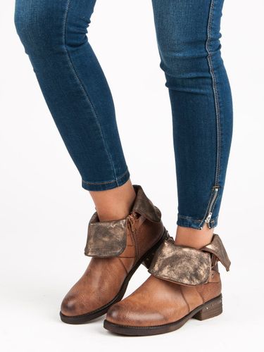 BRĄZOWE BOTKI WORKERY Rozmiar - 41 na Arena.pl