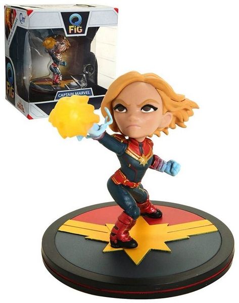 Marvel Captain Kapitan Marvel Q Fig figurka 9cm zdjęcie 1