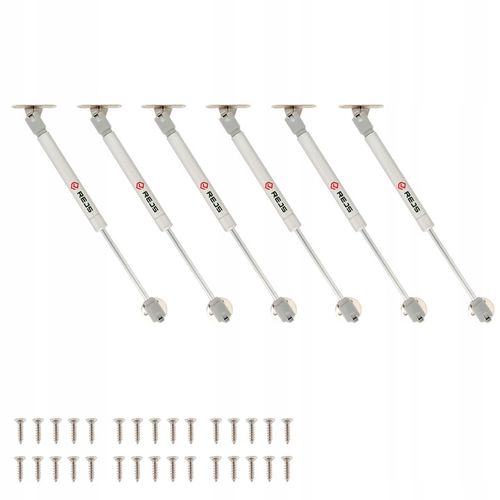 6 x ZESTAW - REJS SIŁOWNIK MEBLOWY PODNOŚNIK GAZOWY DO MEBLI 80N + na Arena.pl