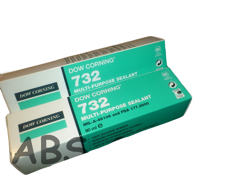 Dowsil 732 - 90ml clear szczeliwo silikonowe zdjęcie 1