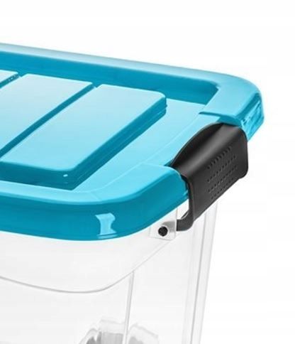 Pojemnik Roller Box 20L, Pokrywa Turkus na Arena.pl
