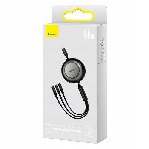 Kabel Baseus USB - microUSB / USB-C / Lightning na Arena.pl
