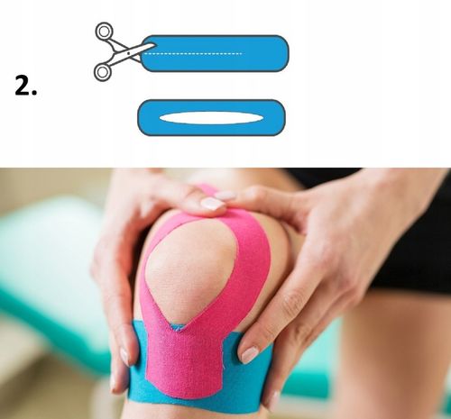 4x TAŚMA KINEZJOLOGICZNA TEJPY .:BANDAŻ GRATIS:. TAPE PLASTRY KINESIOTAPING na Arena.pl