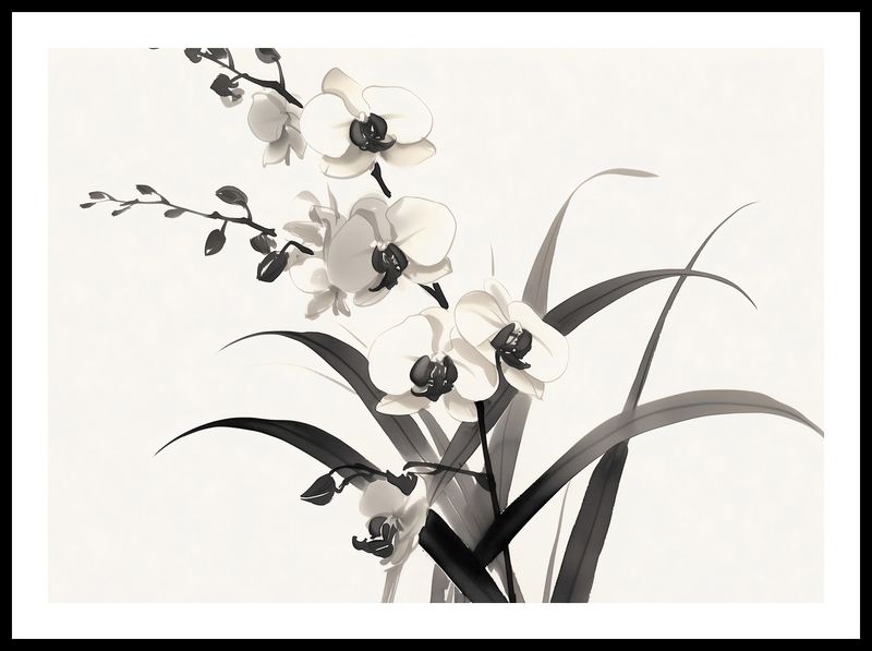 Plakat 70x50cm Orchidea zdjęcie 3