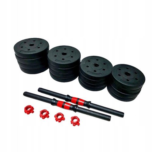 Hantle regulowane 2x20 kg bitumiczne zestaw 40kg na Arena.pl