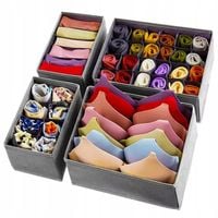 Organizer na bieliznę- zestaw 4 szt.