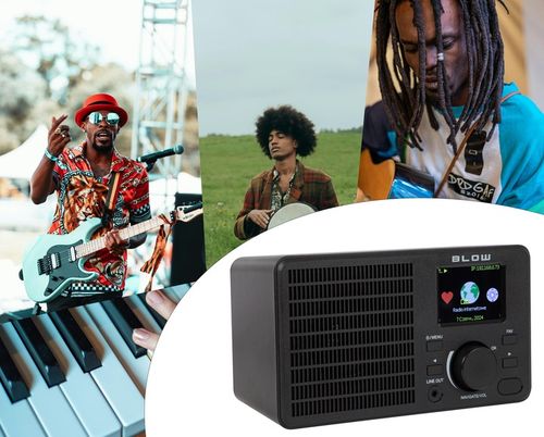 RADIO INTERNETOWE KUCHENNE SIECIOWE FM BLUETOOTH WIFI LCD RDS ALARM na Arena.pl