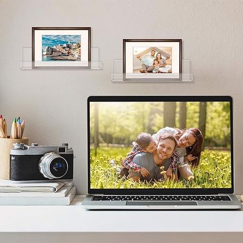 Półki Akrylowe Wiszące Ścienne Małe 4szt na Arena.pl