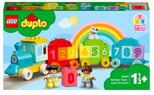 LEGO Duplo 10954 Pociąg z cyferkami + Torba Lego Prezent na Arena.pl
